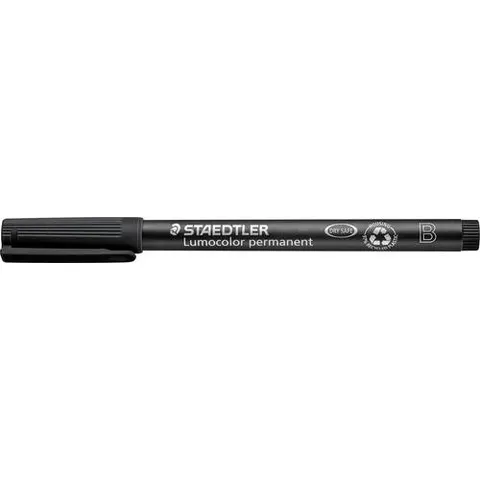 STAEDTLER Lumocolor Permanent-Marker 314B, schwarz – Bild 1
