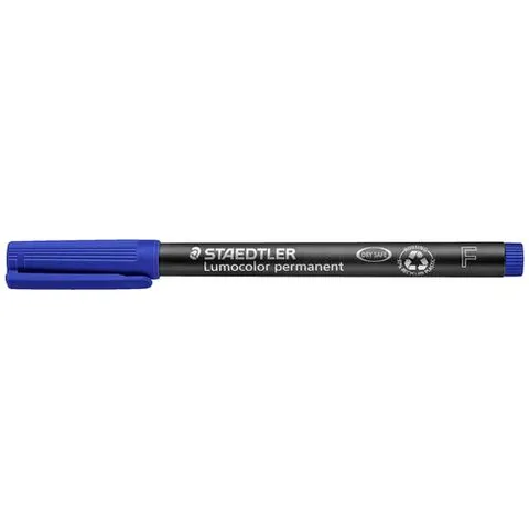 STAEDTLER Lumocolor Permanent-Marker 318F, blau – Bild 1