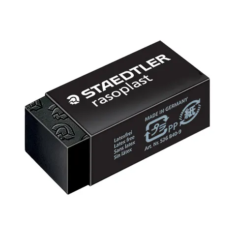STAEDTLER 526B30 - Eraser, 19x13x43 mm – image 1