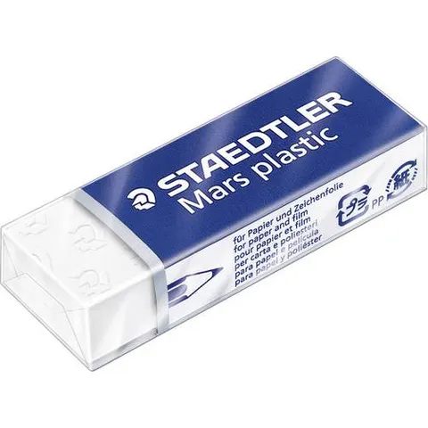 Staedtler Mars 526 50 Radierer Weiß – Bild 1