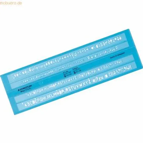 STAEDTLER Schriftschablone 3,5mm + 5mm – Bild 1