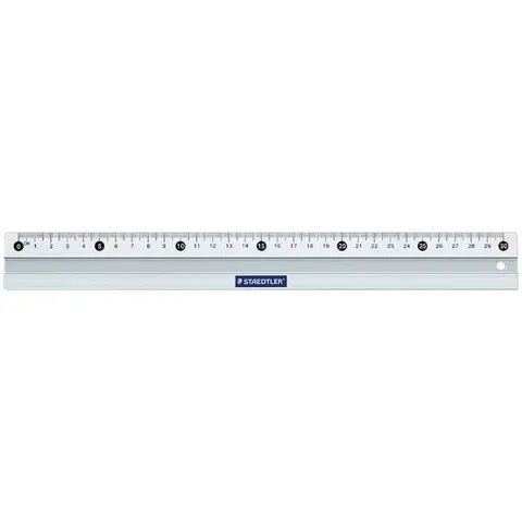 STAEDTLER Lineal Metall 15cm – Bild 1