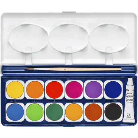 STAEDTLER Wasserfarbkasten 12 Farben – Bild 1