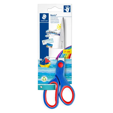 STAEDTLER Schere Noris 21cm Kartonkarte – Bild 1