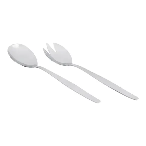 FACKELMANN® Salatbesteck – silber – Bild 1