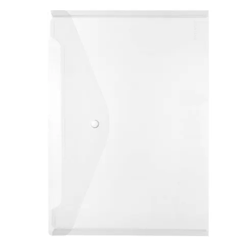 herlitz Dokumententasche, DIN A4, PP, weiß/transparent – Bild 1