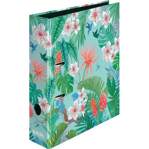 Herlitz Ordner maX.file A4 8cm Ladylike Jungle – Bild 1