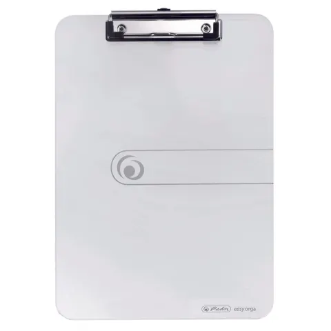 herlitz Klemmbrett easy orga DIN A4 glasklar – Bild 1