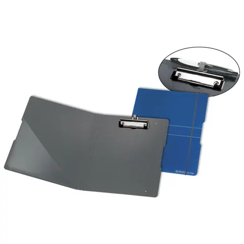 herlitz Klemmbrettmappe easy orga DIN A4 blau – Bild 1