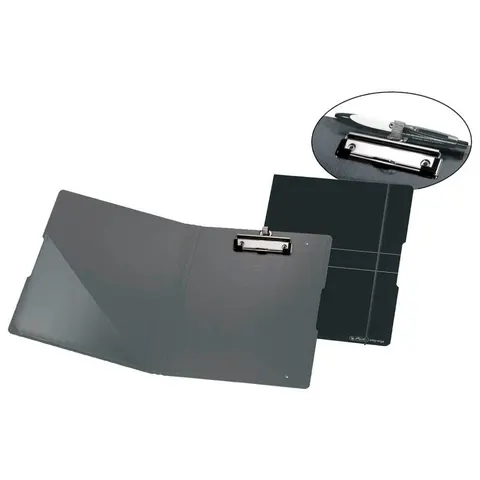 herlitz Klemmbrett-Mappe easy orga to go, schwarz – Bild 1