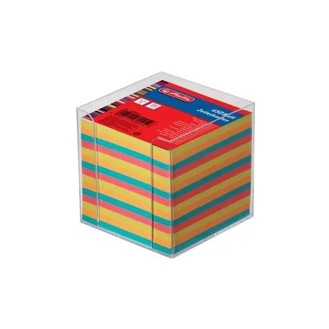 herlitz Zettelbox, Kunststoff, 90 x 90 mm, schwarz – Bild 1