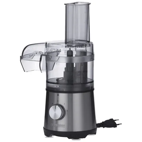 Severin KM 3865 - Keukenmachine - Mini - Hakmolen - Zilver – afbeelding 1
