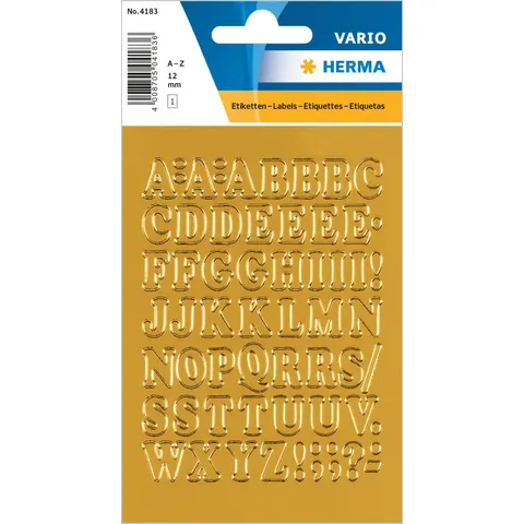 HERMA Klebebuchstaben Buchstaben A-Z – 4183 – Bild 1