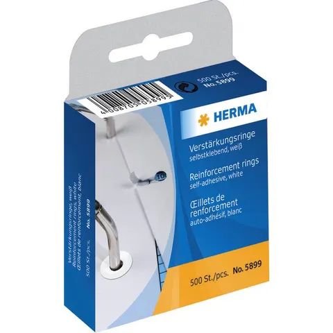 HERMA Verstärkungsringe 500x weiss – Bild 1
