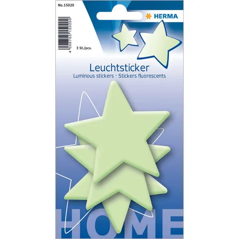 HERMA Leuchtaufkleber Sterne – Bild 1