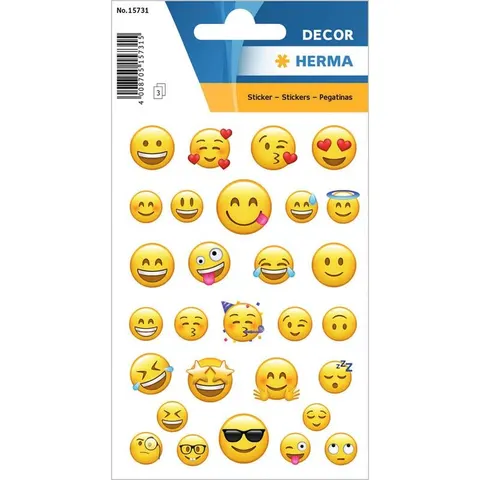HERMA Aufkleber Smiley – 15731 – Bild 1