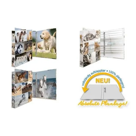 HERMA Ringbuch A4 Pferde 4D – Bild 1
