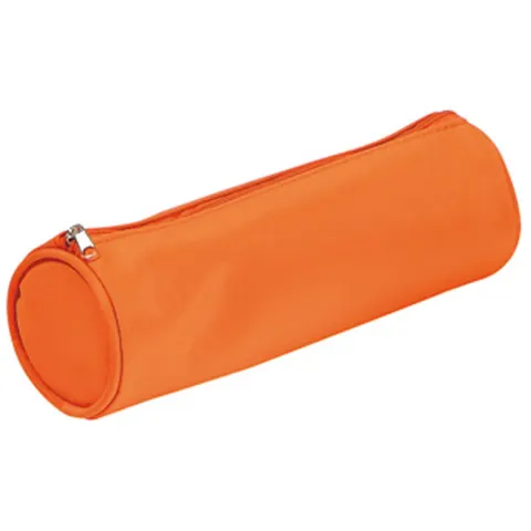 Pennenzak - nylon - cilinder - Oranje – afbeelding 1