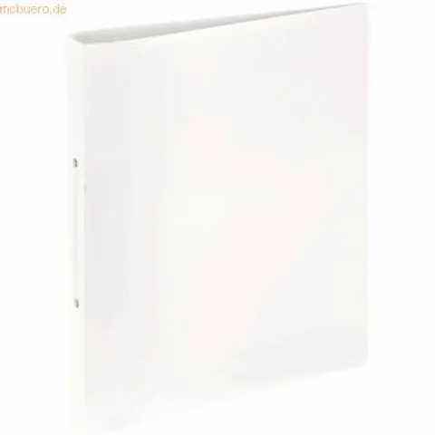 PAGNA Ringbuch A4 25mm PP 2-Ring-Mechanik weiß – Bild 1