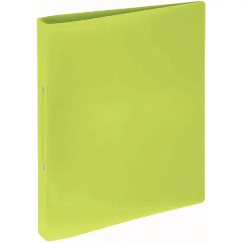 PAGNA Ringbuch A4 25mm PP 2-Ring-Mechanik lindgrün – Bild 1