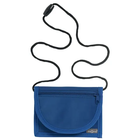 Brustbeutel 13x10cm blau – afbeelding 1