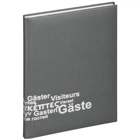 Pagna gastenboek | donkergrijs – afbeelding 1