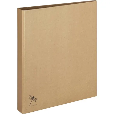 PAGNA Ringbuch 2-Ringe DIN A4 3.8 cm hellbraun – Bild 1