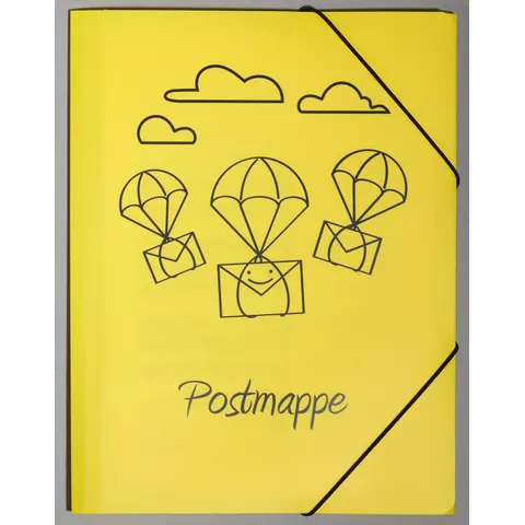 PAGNA Sammelmappe Postmappe DIN A4 gelb – Bild 1