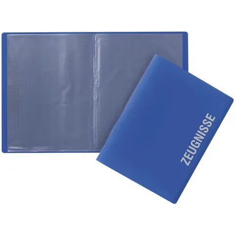 PAGNA Zeugnismappe DIN A4 blau – Bild 1