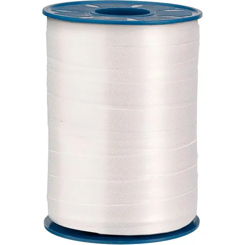 Folat Cadeaulint 250 Meter Polyester Ivoorwit – afbeelding 1