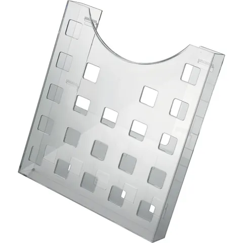 H6102508 Prospekthalter A4 grau/transparent – afbeelding 1