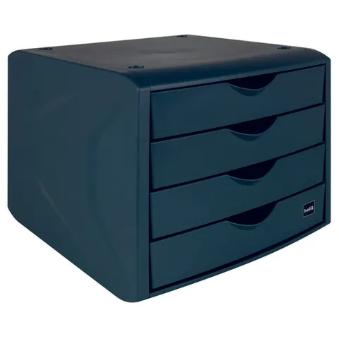 helit Schubladenbox , the green chameleon, , blau – Bild 1