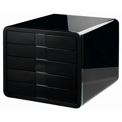 HAN Schubladenbox i-Box, 5 Schübe, schwarz – Bild 1