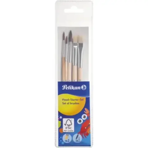 Pelikan Pinsel Starter-Set, 5-teilig – Bild 1