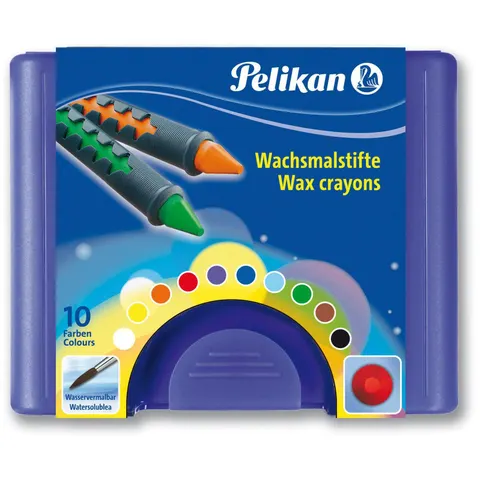 Pelikan Wachsmalstifte 10St. – Bild 1
