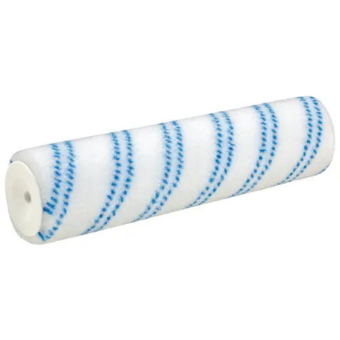 WESTEX Grootvlakroller TEXTOMID, 250 mm, wit/blauw – afbeelding 1