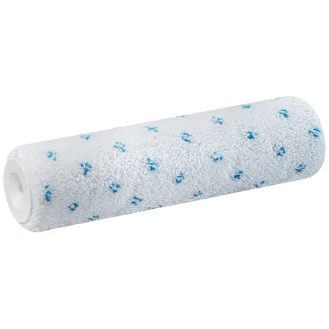 WESTEX verfrol MICROSTAR 250mm wit/blauw – afbeelding 1
