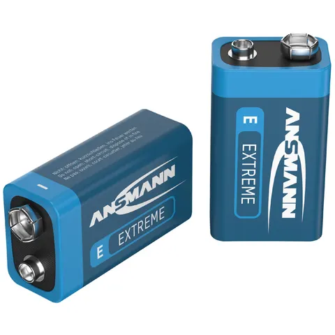 1 Ansmann Lithium 9V-Block Extreme – afbeelding 1