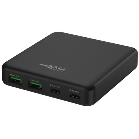 Ansmann USB & USB-C Lader 65W - DC465PD – afbeelding 1
