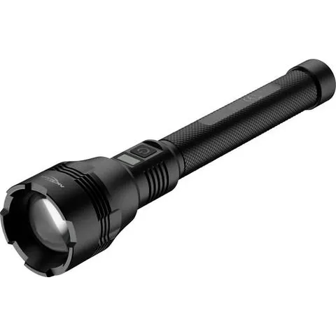 ANSMANN T10000FR LED Rechargeable Flashlight Black – afbeelding 1
