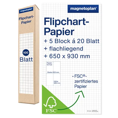 Magnetoplan Flipchart-Papier ; HOLTZ (1227101) – Bild 1