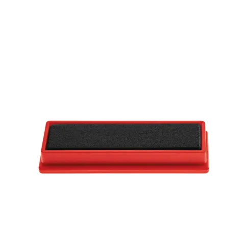 magnetoplan Rechteckmagnet, grau – Bild 1