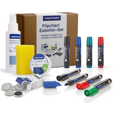 magnetoplan Flipchart Zubehör-Set – Bild 1