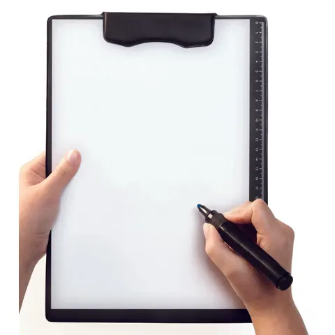 magnetoplan Klemmbrett DIN A4 schwarz – Bild 1