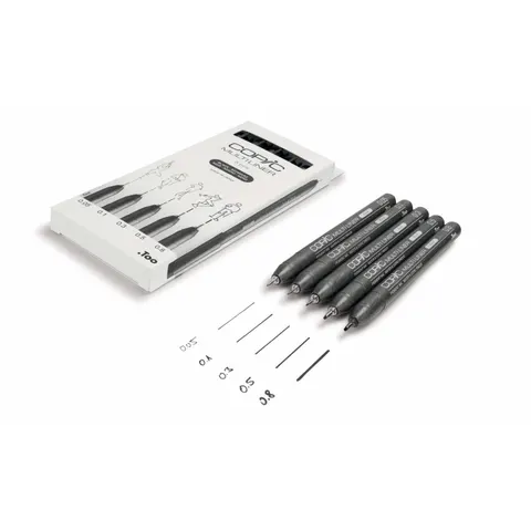 COPIC® Multiliner Fineliner Schwarz – 22075635 – Bild 1