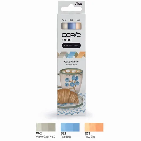COPIC Marker ciao, 3er Set , Cozy Palette – Bild 1