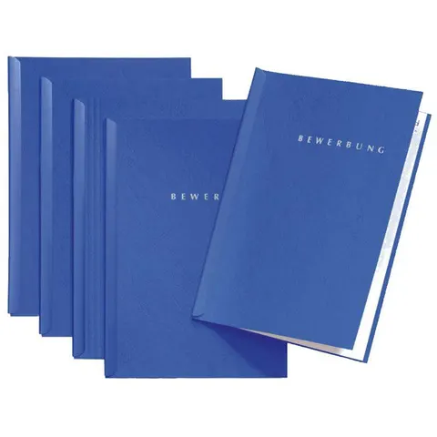 PAGNA Bewerbungsmappen Start DIN A4 blau – Bild 1