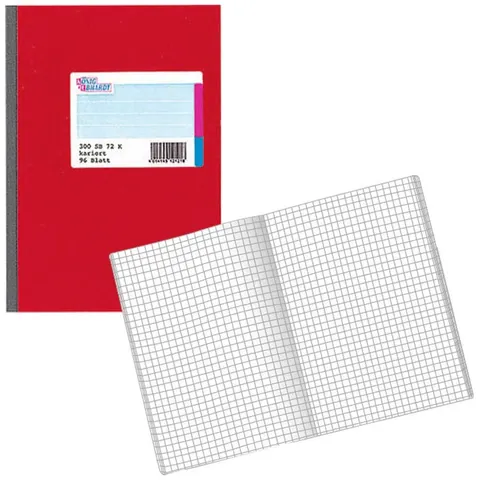 KÖNIG & EBHARDT Kladde, DIN A6, 96 Blatt, kariert – Bild 1