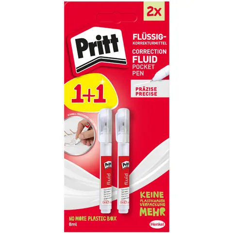 Pritt Pocket Pen 1+1 8 ML – afbeelding 1