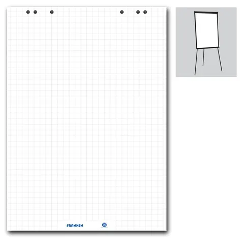FRANKEN Flipchart-Papier weiß – Bild 1